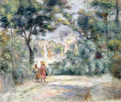 A Sacre Coeur látképe, 1905 alkotó: Pierre Auguste Renoir