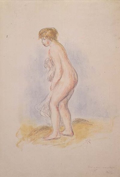 Fürdősnő alkotó: Pierre Auguste Renoir
