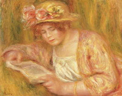 Kalapos nő, 1917-1918 körül (olaj, vászon) alkotó: Pierre Auguste Renoir