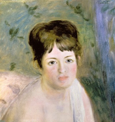 Női fej, 1876 körül alkotó: Pierre Auguste Renoir