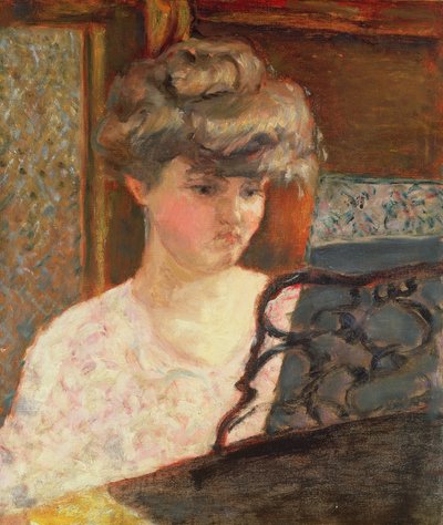 A zongoránál, 1902 alkotó: Pierre Bonnard