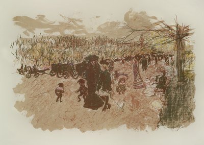 sugárút a Bois de Boulogne-ban, 198999 alkotó: Pierre Bonnard