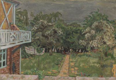 Kék erkély alkotó: Pierre Bonnard