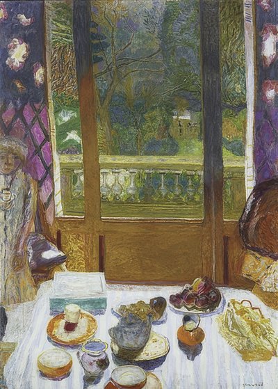 A reggelizőterem a kertre néz. 1930-31 alkotó: Pierre Bonnard
