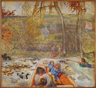 Egy csónakban alkotó: Pierre Bonnard