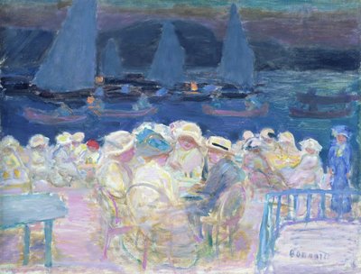 Az ajtón kívüli este, 1913 alkotó: Pierre Bonnard