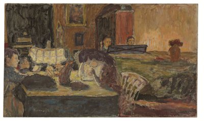 Este a szalonban alkotó: Pierre Bonnard