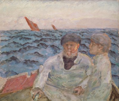 Halászok Bretagne-ban, 1907 alkotó: Pierre Bonnard