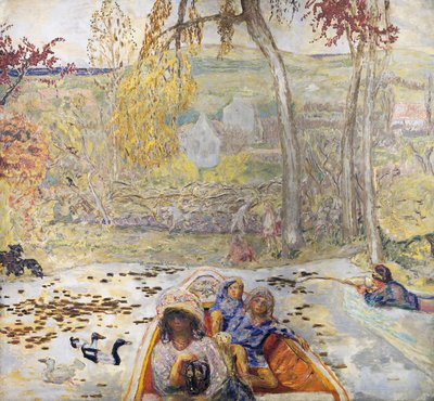 Egy csónakban alkotó: Pierre Bonnard