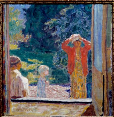 Az ablak előtt alkotó: Pierre Bonnard
