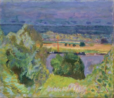 La Seine Vernonban alkotó: Pierre Bonnard