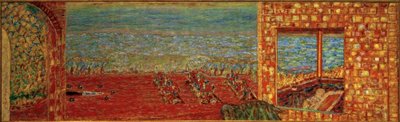 A napsütötte terasz alkotó: Pierre Bonnard
