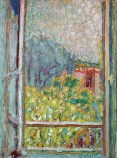A kis nyitott ablak alkotó: Pierre Bonnard