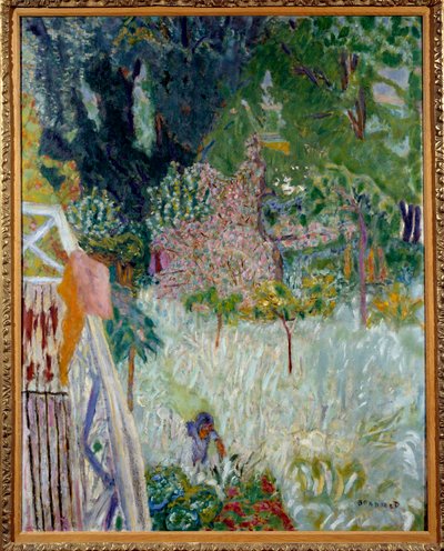 Virágos alma vagy erkély Vernonet Pierre Bonnard festménye (1867-1947) 1920 Méret: 1x0,8 m Bresti képzőművészeti múzeum alkotó: Pierre Bonnard