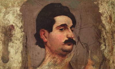 Bajuszos ember, 1887-88 körül alkotó: Pierre Bonnard