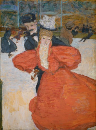 Jégpalota, vagy a Korcsolyázók alkotó: Pierre Bonnard