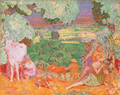 Lelkészi szimfónia, 1916-20 alkotó: Pierre Bonnard