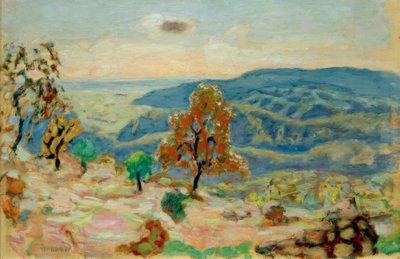 Hegyi táj alkotó: Pierre Bonnard
