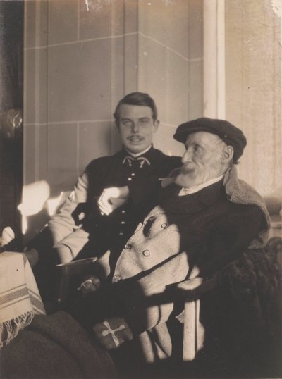Pierre-Auguste és Jean Renoir, c. 1916. alkotó: Pierre Bonnard