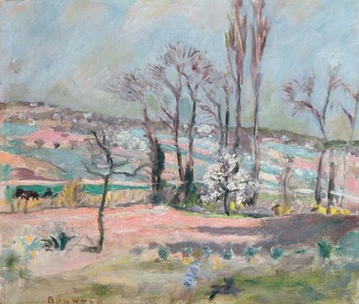 Tavaszi táj alkotó: Pierre Bonnard