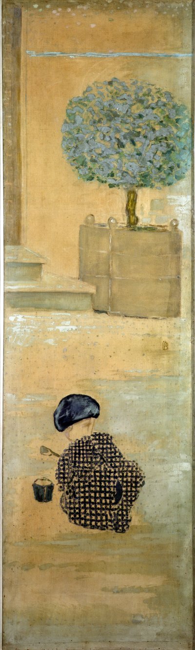 A gyerek homokvárral, avagy A gyerek vödörrel, 1894 alkotó: Pierre Bonnard