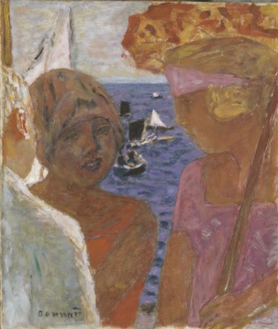 Beszélgetés Arcachonban alkotó: Pierre Bonnard