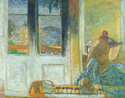 A francia ablakok vagy: Reggel a Le Cannet-ban, 1933 alkotó: Pierre Bonnard