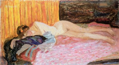 A rózsaszín kanapé alkotó: Pierre Bonnard