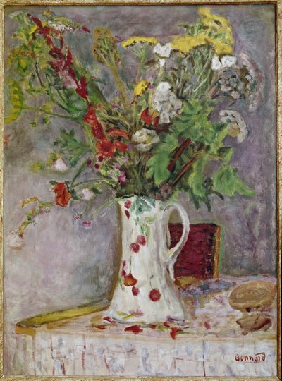 Virágváza (olaj, vászon alkotó: Pierre Bonnard