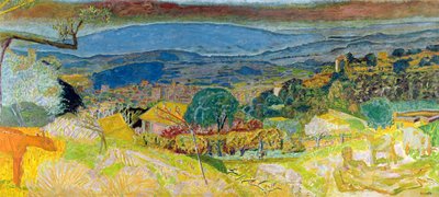 Le Cannet látképe, 1928 alkotó: Pierre Bonnard
