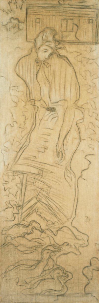 Nő kacsákkal; A Kacsa Nő alkotó: Pierre Bonnard