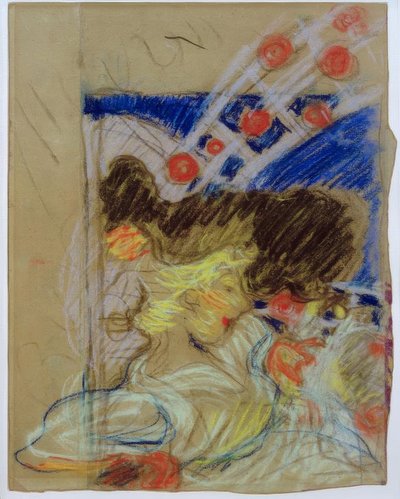 Tanulmány a Moulin Rouge poszterhez alkotó: Pierre Bonnard