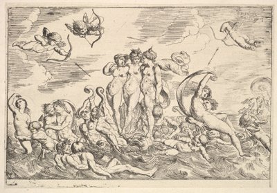 Galatea diadala, 1610-42. alkotó: Pierre Brebiette