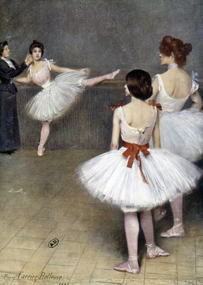 Klasszikus tánc: Pierre Carrier Belleuse balerinák 1897-ben alkotó: Pierre Carrier Belleuse