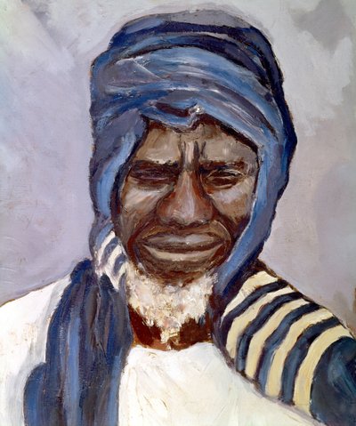 Samory Toure portréja, 1870-1890 körül (festmény) alkotó: Pierre Castagnez