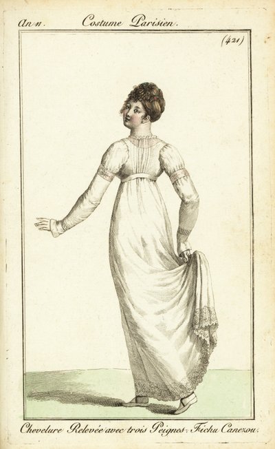 Bálban táncoló nő, Párizs alkotó: Pierre-Charles Baquoy