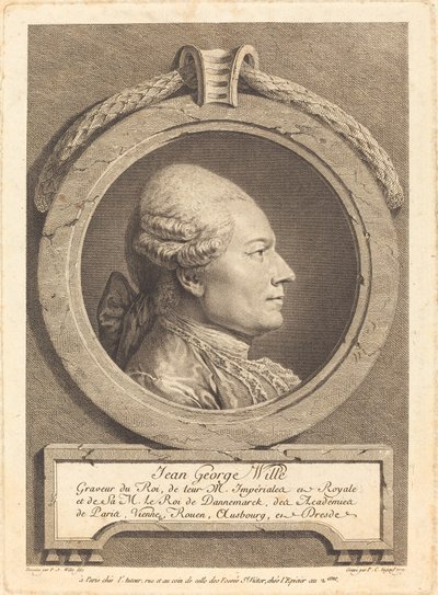 Jean George Wille alkotó: Pierre Charles Ingouf after Pierre Alexandre Wille