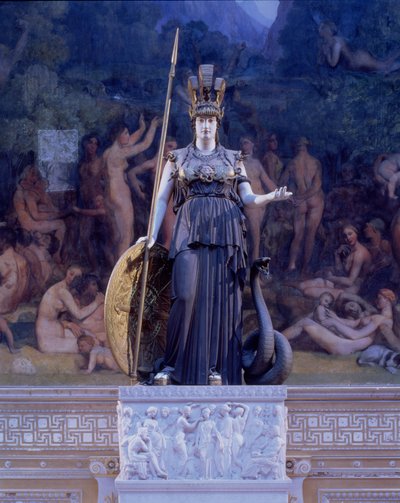 Minerva alkotó: Pierre-Charles Simart