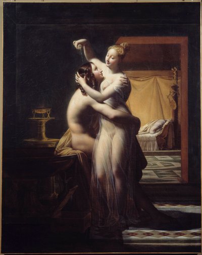 Hős és Leandre szerelmesei Hős és Leandre, legendás pár. Pierre Claude Delorme (1783-1859) festménye 19. századi Brest, Musee des Beaux Arts. alkotó: Pierre Claude Delorme