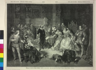 Shakespeare felolvasás I. Erzsébet királynő udvarában a Macbethből alkotó: Pierre Cottin