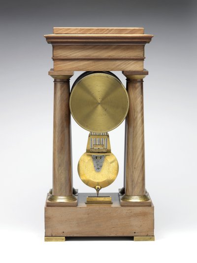 Decimális óra, 1798-1805 körül (fenyő, sárgaréz és zománc) alkotó: Pierre Daniel Destigny