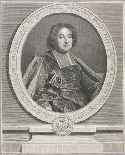 Jacques-Nicolas Colbert alkotó: Pierre Drevet