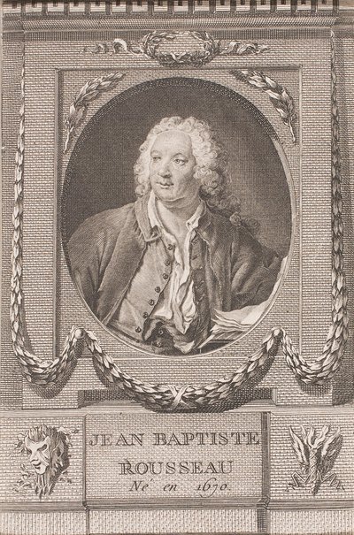 Jean Baptiste Rousseau alkotó: Pierre Dupin