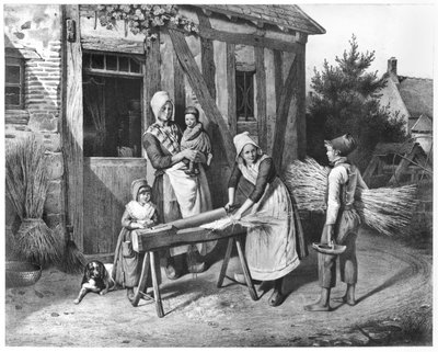 Kender törése, 1830-40 körül alkotó: Pierre Duval Lecamus