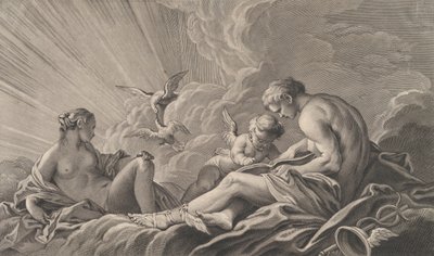 Szerelem oktatta Merkúr, 18. század. alkotó: Pierre François Basan
