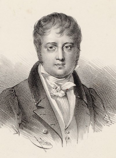 Nicolò Isouard zeneszerző portréja 1775-1818. alkotó: Pierre François Ducarme