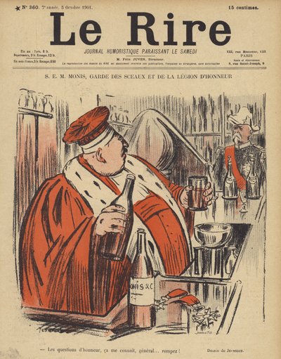 Illusztráció Le Rire alkotó: Pierre Georges Jeanniot