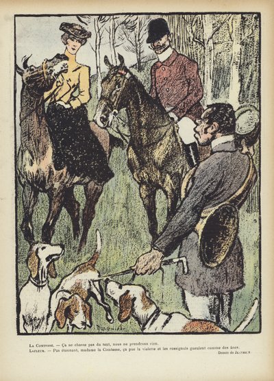 Illusztráció Le Rire alkotó: Pierre Georges Jeanniot