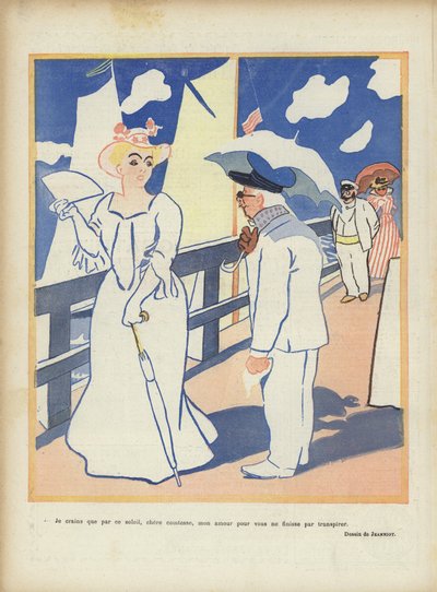 Illusztráció Le Rire alkotó: Pierre Georges Jeanniot