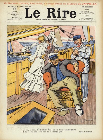 Illusztráció Le Rire alkotó: Pierre Georges Jeanniot
